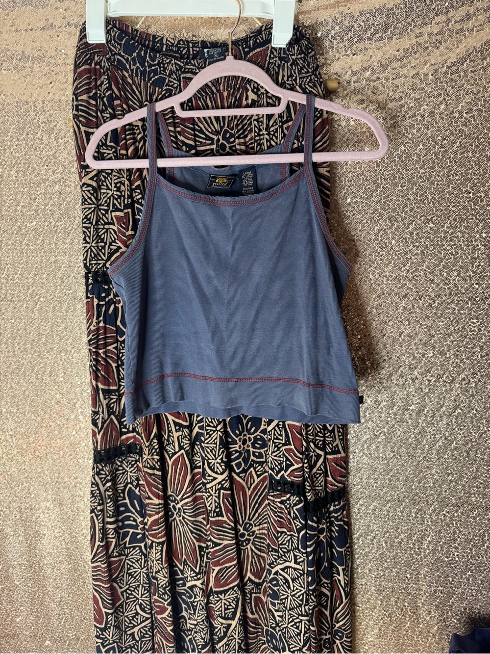 Women’s Angie Floral Wide Leg Boho Pants Bundle